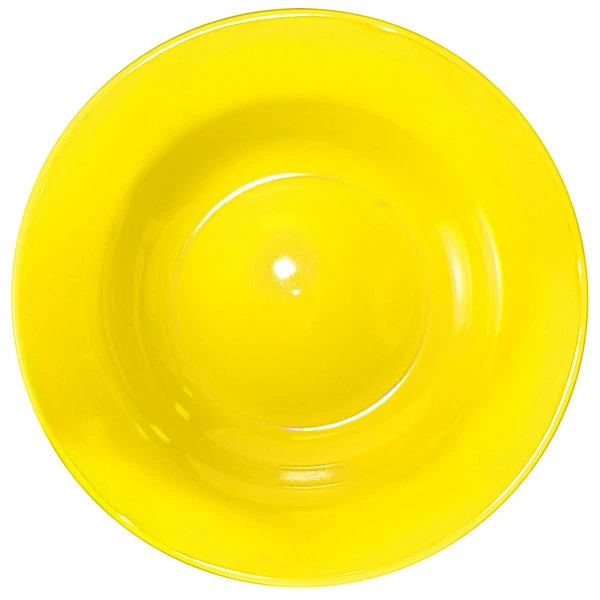 International Tableware CA-3-Y Cancun 10 Oz. Yellow Stoneware Deep Rim Soup Bowl - 24/Case 2 International Tableware CA-3-Y Cancun 10 Oz. Yellow Stoneware Deep Rim Soup Bowl - 24/Case - Image 2