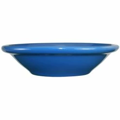 International Tableware CAN-11-LB Cancun 5 Oz. Light Blue Stoneware Fruit Bowl - 36/Case