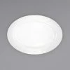 International Tableware DR-12 Dresden 10 1/8" X 7" Bright White Porcelain Platter - 12/Case