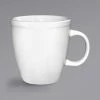 International Tableware 81950-02 18 Oz. European White Stoneware Mocha Mug - 36/Case