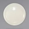 International Tableware VA-20 Valencia 11" Ivory (American White) Narrow Rim Stoneware Plate - 12/Case