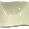 CAC China CAC SOH-74 Soho 8 Oz. Ivory (American White) Square Stoneware Bowl - 36/Case