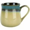International Tableware 4416-147 Sioux Falls 16 Oz. Blue To Tan Stoneware Tavern Mug - 24/Case