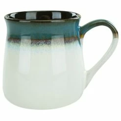 International Tableware 4416-159 Sioux Falls 16 Oz. Blue To White Stoneware Tavern Mug - 24/Case