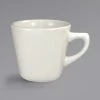 International Tableware RO-1 Roma 7 Oz. Ivory (American White) Tall Cup - 36/Case