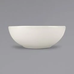 International Tableware RO-800 Roma 48 Oz. Ivory (American White) Stoneware Ramen Bowl - 12/Case