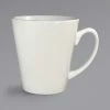 International Tableware 839-01 13 Oz. Ivory (American White) Stoneware Funnel Cup - 36/Case
