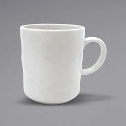Sant' Andrea Sant'Andrea Pensato By 1880 Hospitality R4930000572 13 Oz. Bright White Porcelain Mug - 36/Case