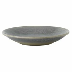 Dudson EG243 Evo 9 1/2" Matte Granite Deep Round Stoneware Plate By Arc Cardinal - 12/Case