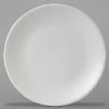 Dudson EP229 Evo 9" Matte Pearl Coupe Round Stoneware Plate By Arc Cardinal - 24/Case