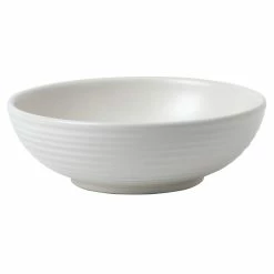 Dudson EP178 Evo 30 Oz. Matte Pearl Round Stoneware Rice Bowl By Arc Cardinal - 24/Case