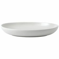 Dudson EP267 Evo 38.75 Oz. Matte Pearl Deep Oval Stoneware Bowl By Arc Cardinal - 12/Case