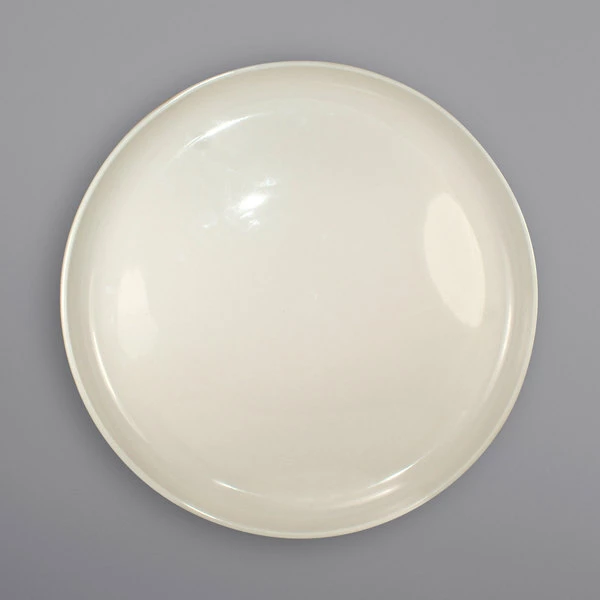 International Tableware PZ-14-AW Roma 13 1/4" Ivory (American White) Stoneware Pizza Plate - 6/Case 1 International Tableware PZ-14-AW Roma 13 1/4" Ivory (American White) Stoneware Pizza Plate - 6/Case