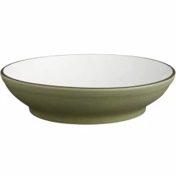 Acopa Embers 48 Oz. Moss Green Matte Stoneware Pasta Bowl - 6/Case -Rak Porcelain shop 2050525