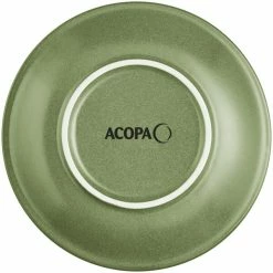 Acopa Embers 5 1/2" Moss Green Matte Stoneware Saucer - 24/Case 7 Acopa Embers 5 1/2" Moss Green Matte Stoneware Saucer - 24/Case -Rak Porcelain shop 2068162