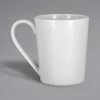 RAK Porcelain CHPASMG36 Charm 12.15 Oz. Bright White Embossed Porcelain Mug - 12/Case