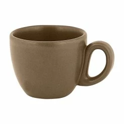 RAK Porcelain GN116C08CR Genesis Mat 2.7 Oz. Crust Porcelain Espresso Cup - 12/Case