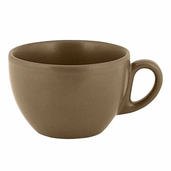 RAK Porcelain GN116C23CR Genesis Mat 7.8 Oz. Crust Porcelain Coffee Cup - 12/Case 1 RAK Porcelain GN116C23CR Genesis Mat 7.8 Oz. Crust Porcelain Coffee Cup - 12/Case