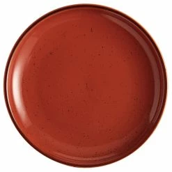 Acopa Keystone 7" Sedona Orange Stoneware Coupe Plate - 4/Pack 5 Acopa Keystone 7" Sedona Orange Stoneware Coupe Plate - 4/Pack -Rak Porcelain shop 2090408
