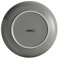 Sample - Acopa Keystone 10 1/2" Granite Gray Stoneware Coupe Plate -Rak Porcelain shop 2093701