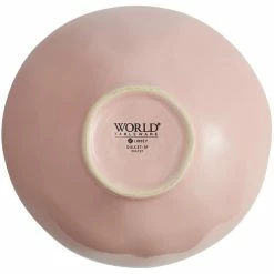 World Tableware DULCET-3P Dulcet 14 Oz. Pink Stoneware Soup Bowl - 12/Case -Rak Porcelain shop 2094195