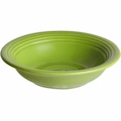 Sample - Acopa Capri 4.5 Oz. Bamboo Green Stoneware Fruit Bowl / Monkey Dish