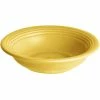 Sample - Acopa Capri 4.5 Oz. Citrus Yellow Stoneware Fruit Bowl / Monkey Dish