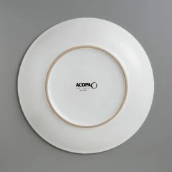 Sample - Acopa 10 1/2" Matte White Stoneware Coupe Plate -Rak Porcelain shop 2094958