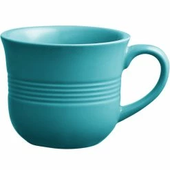 Sample - Acopa Capri 8 Oz. Caribbean Turquoise China Cup