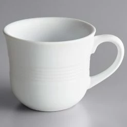 Sample - Acopa Capri 8 Oz. Coconut White China Cup