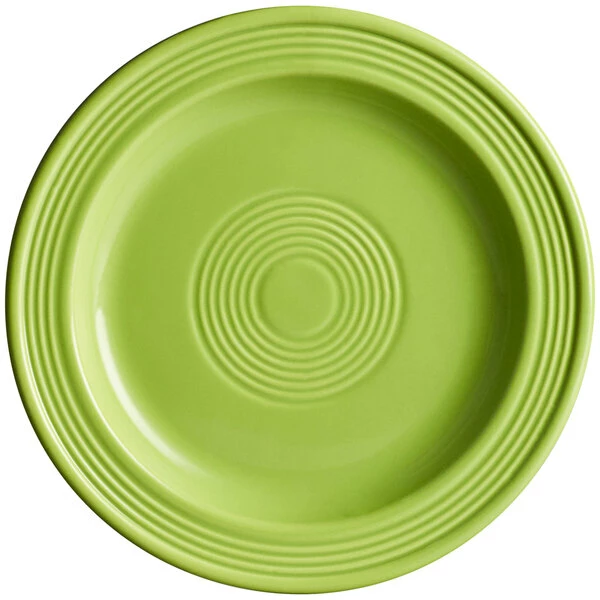 Sample - Acopa Capri 7" Bamboo Green Stoneware Plate 1 Sample - Acopa Capri 7" Bamboo Green Stoneware Plate