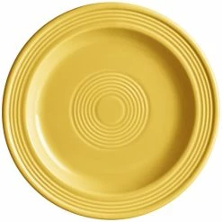 Sample - Acopa Capri 7" Citrus Yellow Stoneware Plate