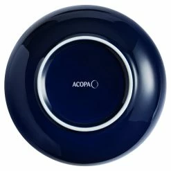 Sample - Acopa Keystone 8" Azora Blue Stoneware Coupe Low Bowl -Rak Porcelain shop 2096461