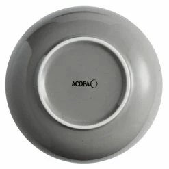 Sample - Acopa Keystone 8" Granite Gray Stoneware Coupe Low Bowl -Rak Porcelain shop 2096465