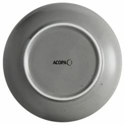 Sample - Acopa Keystone 6" Granite Gray Stoneware Coupe Plate -Rak Porcelain shop 2096489