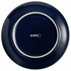 Sample - Acopa Keystone 7" Azora Blue Stoneware Coupe Plate -Rak Porcelain shop 2096501
