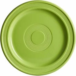 Acopa Capri 9" Bamboo Green Stoneware Plate - 12/Case -Rak Porcelain shop 2102119
