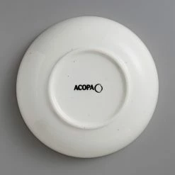 Sample - Acopa Keystone 8" Vanilla Bean Stoneware Coupe Low Bowl -Rak Porcelain shop 2102154