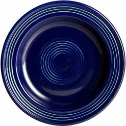 Sample - Acopa Capri 6 1/8" Deep Sea Cobalt Stoneware Plate