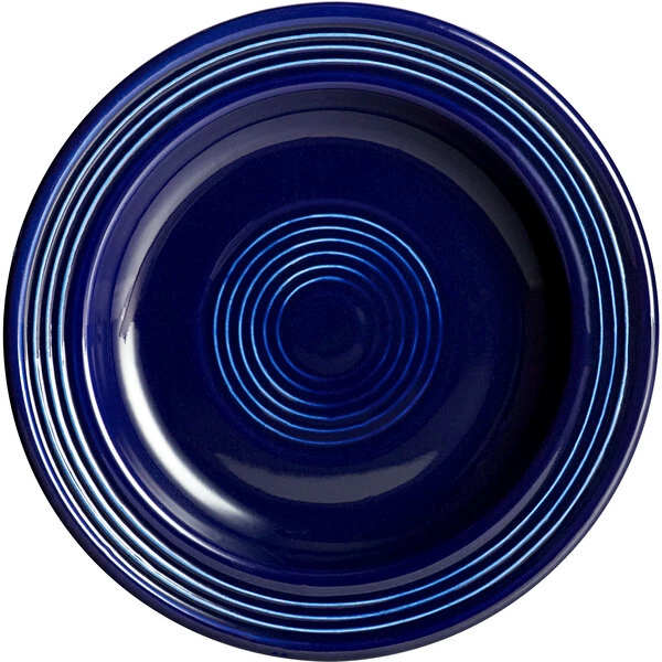 Sample - Acopa Capri 6 1/8" Deep Sea Cobalt Stoneware Plate 1 Sample - Acopa Capri 6 1/8" Deep Sea Cobalt Stoneware Plate