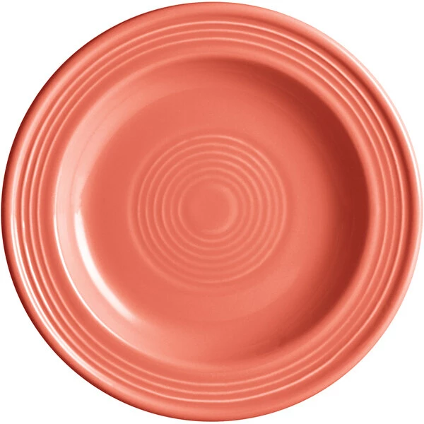 Sample - Acopa Capri 6 1/8" Coral Reef Stoneware Plate 1 Sample - Acopa Capri 6 1/8" Coral Reef Stoneware Plate