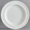 Sample - Acopa Capri 6 1/8" Coconut White Stoneware Plate