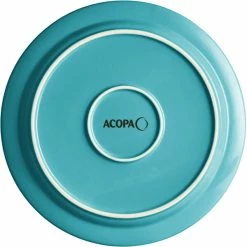 Sample - Acopa Capri 10" Caribbean Turquoise Stoneware Plate -Rak Porcelain shop 2103329