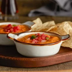 Sample - Acopa Keystone 6 Oz. Vanilla Bean Stoneware Mini Casserole Dish With Handles