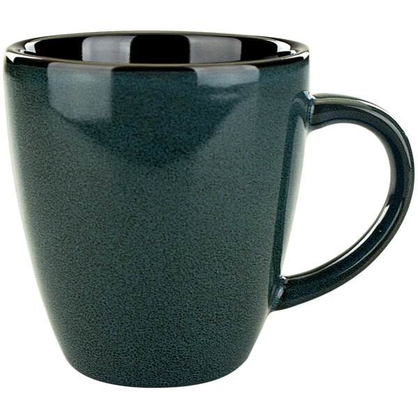 International Tableware LU-17-MI Luna 14 Oz. Midnight Blue Porcelain Mug - 36/Case 1 International Tableware LU-17-MI Luna 14 Oz. Midnight Blue Porcelain Mug - 36/Case