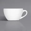 Bauscher By BauscherHepp 275175 Bonn 8.5 Oz. Bright White Porcelain Cup - 12/Case