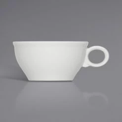 Bauscher By BauscherHepp 285176 Come4Table 9.1 Oz. Bright White Porcelain Cup - 12/Case