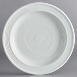 Acopa Capri 7" Coconut White Stoneware Plate - 24/Case -Rak Porcelain shop 2135919