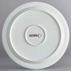 Sample - Acopa Capri 10" Coconut White Stoneware Plate 7 Sample - Acopa Capri 10" Coconut White Stoneware Plate -Rak Porcelain shop 2135957