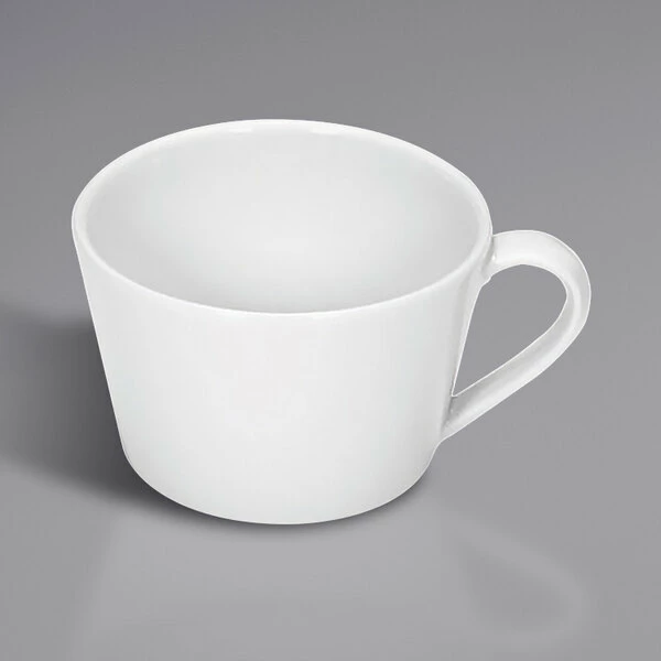 Bauscher By BauscherHepp 465274 Relation Today 8.11 Oz. Bright White Cup With Handle - 12/Case 1 Bauscher By BauscherHepp 465274 Relation Today 8.11 Oz. Bright White Cup With Handle - 12/Case